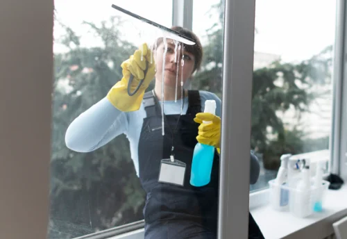 Nettoyage de vitres intérieures et extérieures à Auros